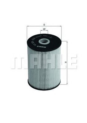Топливный фильтр KNECHT KX 228D