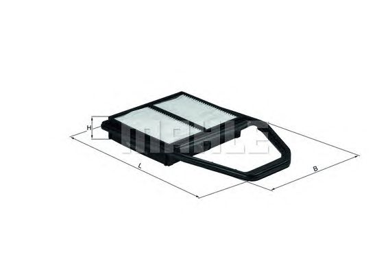 Воздушный фильтр KNECHT LX 1562