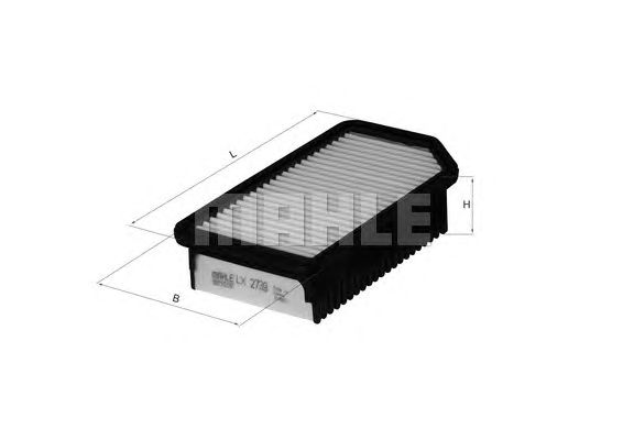 Воздушный фильтр KNECHT LX 2739