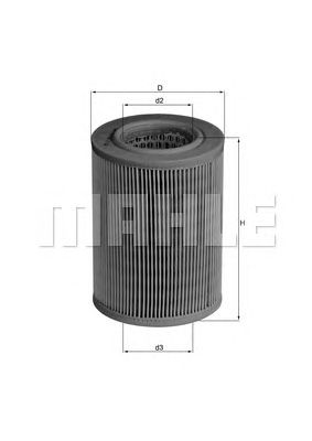 Воздушный фильтр KNECHT LX 79