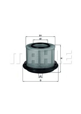 Воздушный фильтр KNECHT LX 239