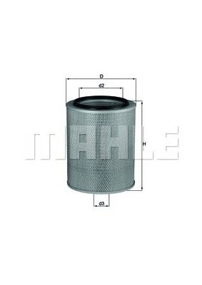 Воздушный фильтр KNECHT LX 531