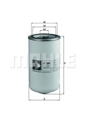 Масляный фильтр KNECHT OC 280