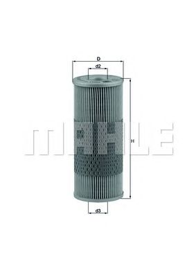 Масляний фільтр KNECHT OX 59