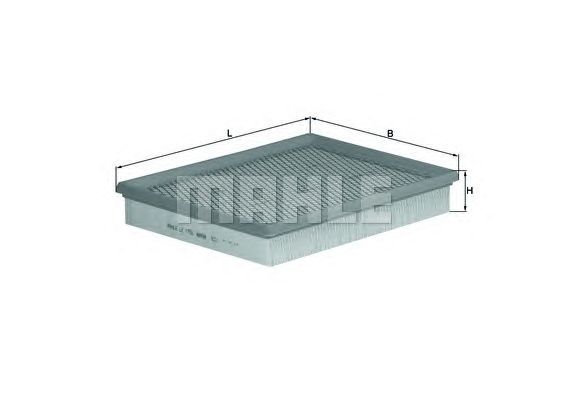 Повітряний фільтр KNECHT LX 1758