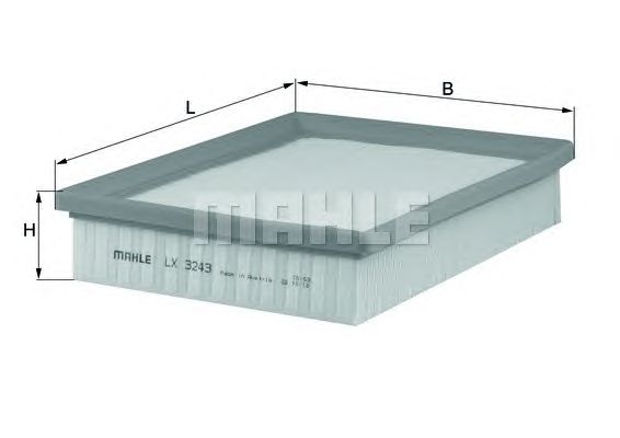 Воздушный фильтр KNECHT LX 3243