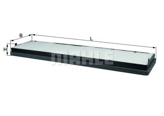 Фільтр салону KNECHT LA 581