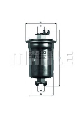 Топливный фильтр KNECHT KL 203