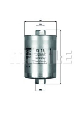 Топливный фильтр KNECHT KL 93