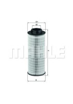 Масляний фільтр KNECHT OX 376D