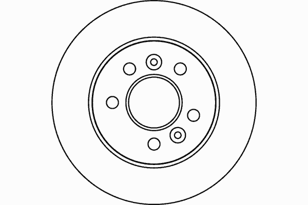 Тормозной диск TEXTAR 92096300