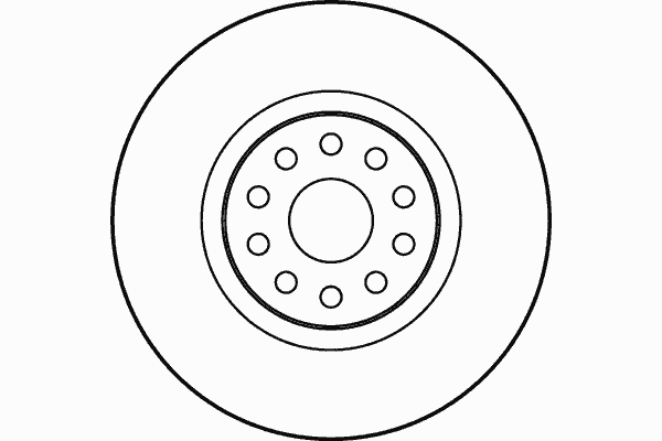 Тормозной диск TEXTAR 92097500