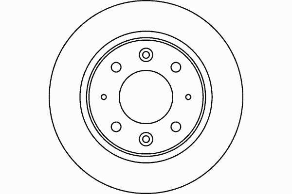 Тормозной диск TEXTAR 92104300
