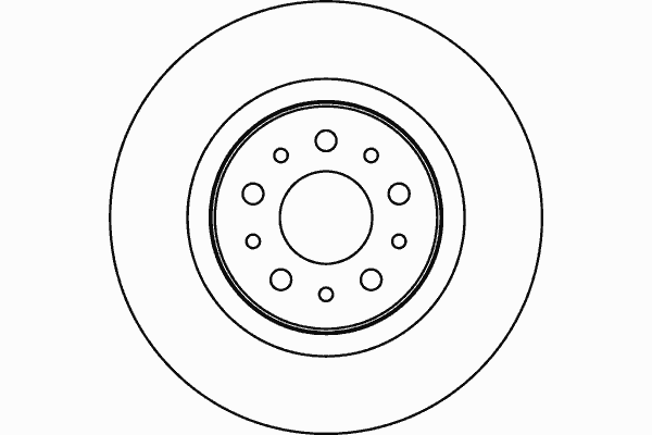 Тормозной диск TEXTAR 92114700