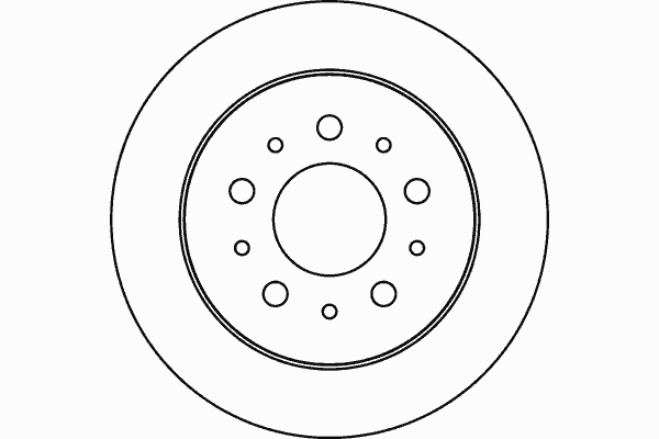Тормозной диск TEXTAR 92116100
