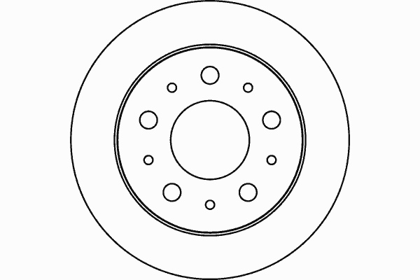 Гальмівний диск TEXTAR 92116203