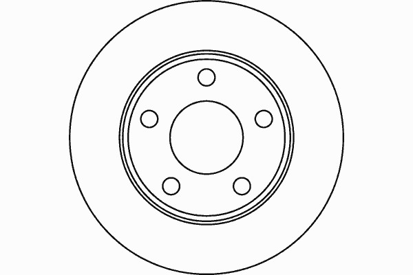 Тормозной диск TEXTAR 92117303