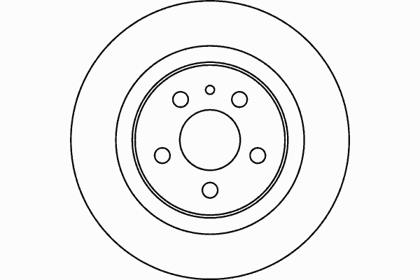 Тормозной диск TEXTAR 92118203