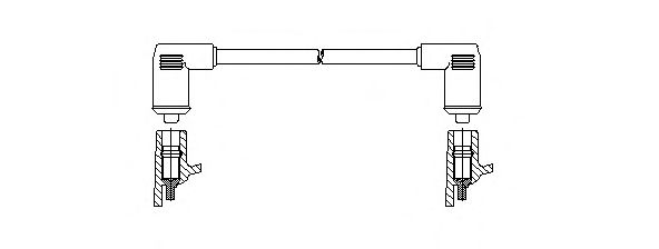 Высоковольтный провод BREMI 107/45