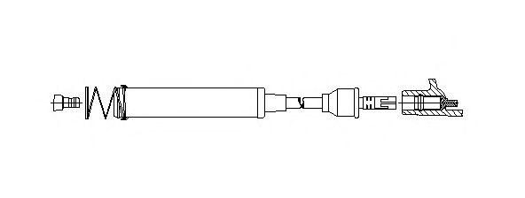 Высоковольтный провод BREMI 318/65
