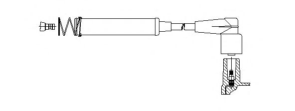 Высоковольтный провод BREMI 329/40