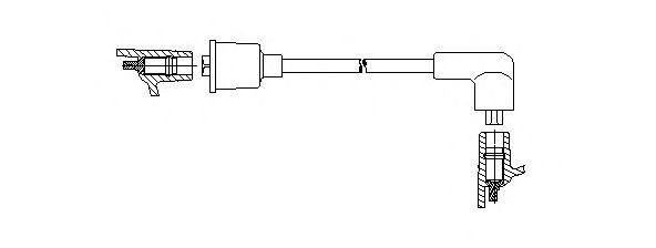 Высоковольтный провод BREMI 348/32