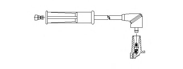 Высоковольтный провод BREMI 6A29/31