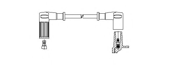 Высоковольтный провод BREMI 735/52