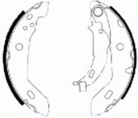 Тормозные колодки FERODO FSB569