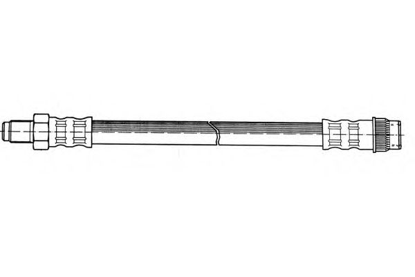 Тормозной шланг FERODO FHY2170