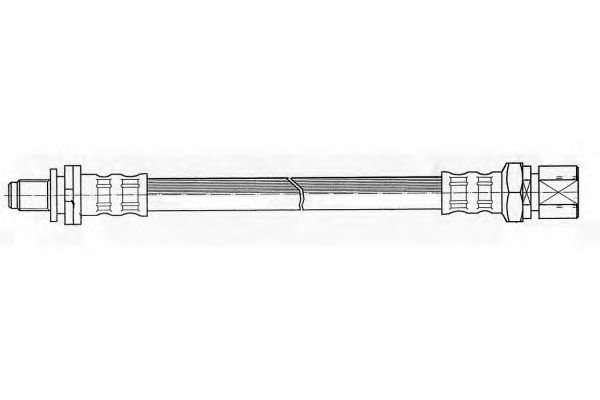 Тормозной шланг FERODO FHY2161