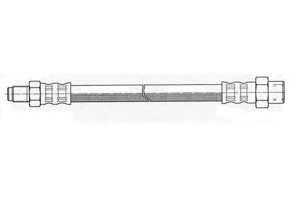 Тормозной шланг FERODO FHY2024
