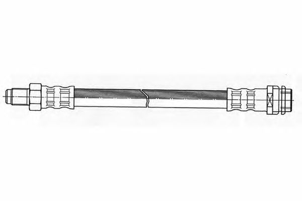 Тормозной шланг FERODO FHY2301