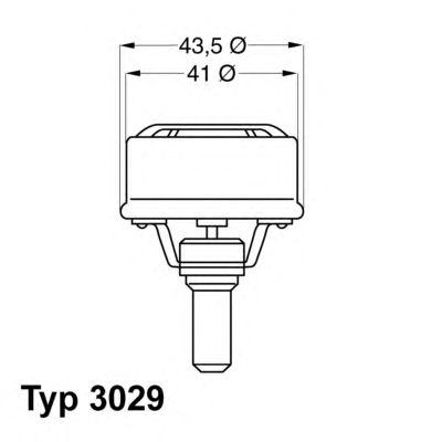 Термостат WAHLER 3029.83