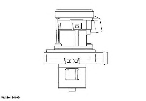 Клапан рециркуляции ОГ WAHLER 7610D