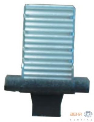Реостат вентилятора обігрівача HELLA 9ML 351 321-451