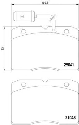 Тормозные колодки HELLA 8DB 355 005-481