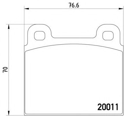 Тормозные колодки HELLA 8DB 355 017-451