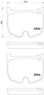 Гальмівні колодки HELLA 8DB 355 010-381