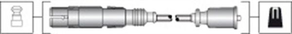 Комплект высоковольтных проводов MAGNETI MARELLI 941318111304