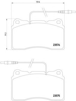 Тормозные колодки HELLA 8DB 355 018-671