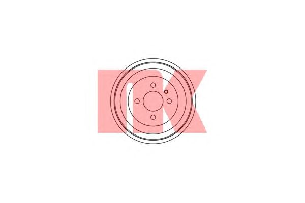 Тормозной барабан NK 251503