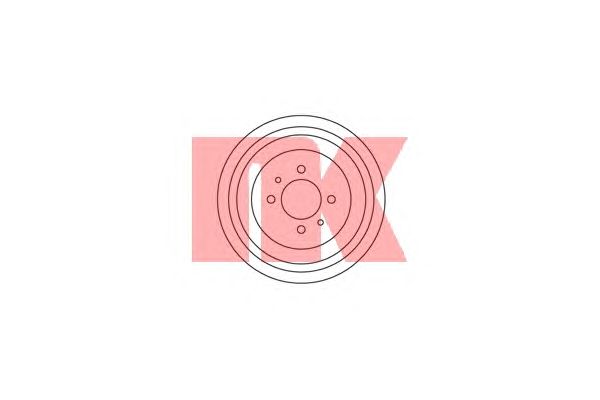 Тормозной барабан NK 253914