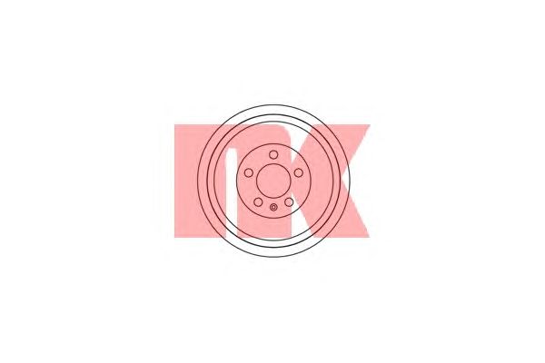 Тормозной барабан NK 254303