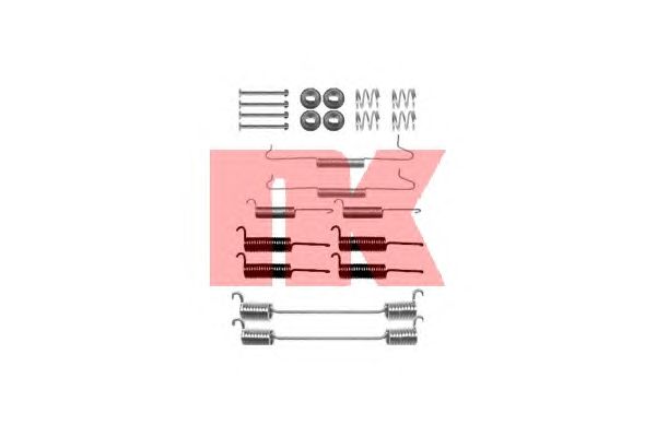 Монтажный комплект тормозных колодок NK 7947648