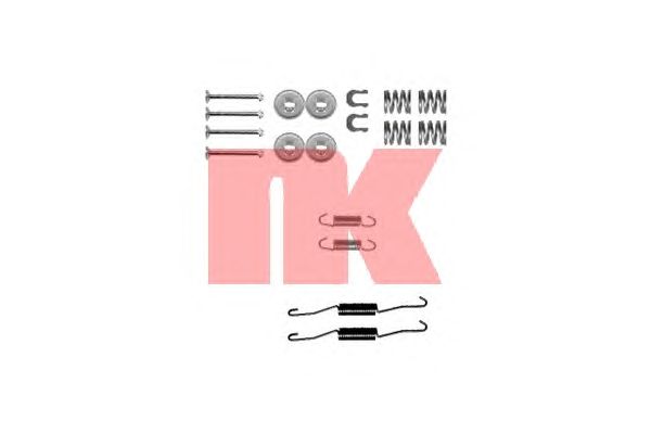 Монтажный комплект тормозных колодок NK 7945778
