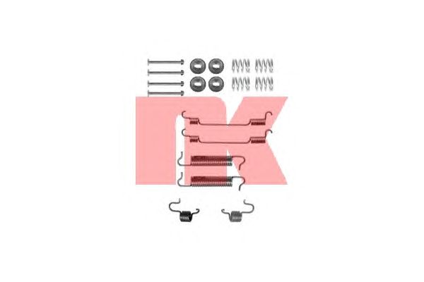 Монтажный комплект тормозных колодок NK 7939780