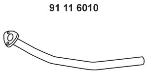 Труба выхлопного газа EBERSPACHER 91 11 6010