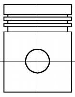Поршень AE 21426V1 STD