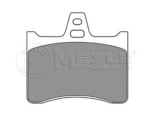 Гальмівні колодки MEYLE 025 203 8915